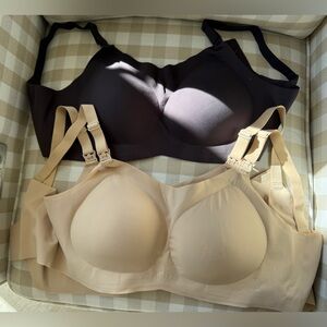 NWT Maternique BREEZE — Second-Skin Nursing Bra Set | Drop-Down Cups Size XL